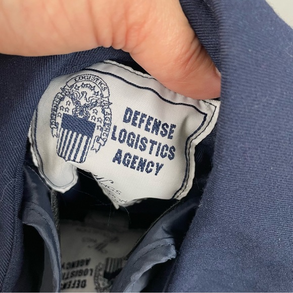Defense Logistics Agency Jackets & Coats Defense Logistics Agency Coat Jacket Navy Blue